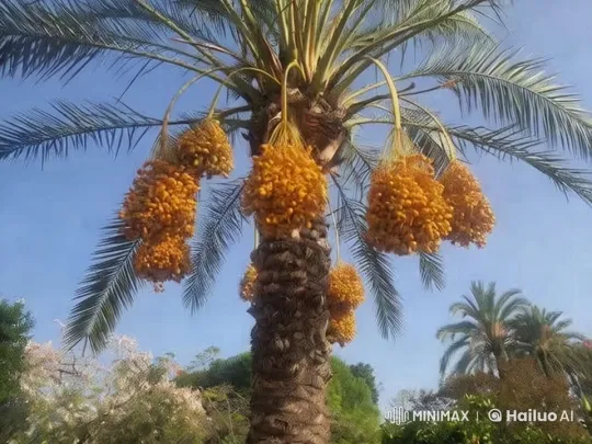 Tree Transforms into Dancer, Eats Dates in Aesthetic Video – AI Generated Video | Hailuo AI