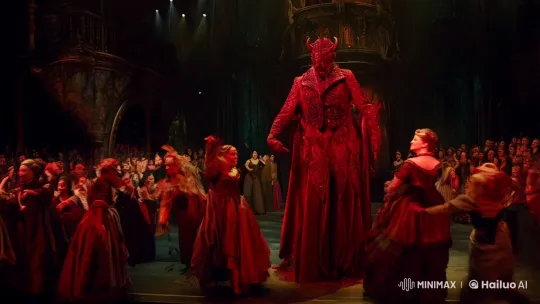Emma Watson Unmasks as Devil in Theatrical Stage Revelation – AI Generated Video | Hailuo AI