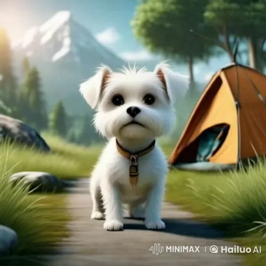 Energetic Puppy Shows Impressive Kungfu Skills – AI Generated Video | Hailuo AI