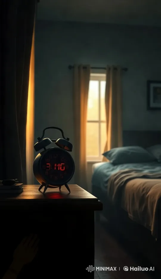 Aesthetic Bedroom Alarm Clock Video – AI Generated Video | Hailuo AI