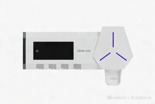 Green Lion Smart Toothbrush Holder with UV Sterilization – AI Generated Video | Hailuo AI