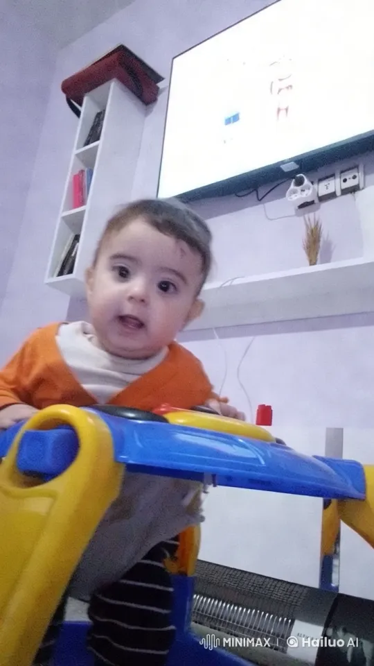 Child's Energetic Play and Dance in Colorful Setting – AI Generated Video | Hailuo AI