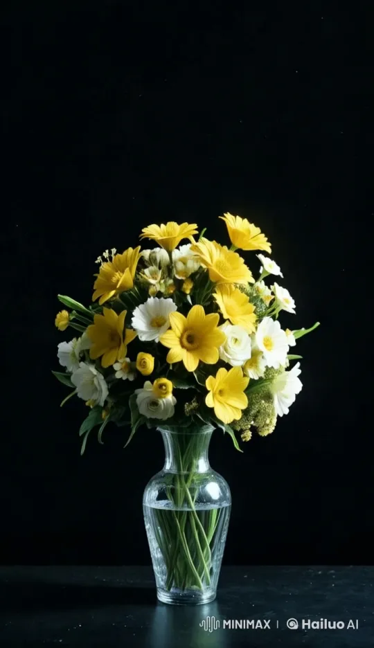 Vibrant Flower Close-Up with Gentle Swaying Motion – AI Generated Video | Hailuo AI