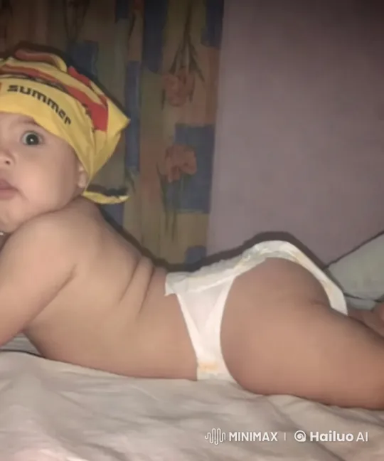 Baby's Playful Kung Fu and Dance in Softly Lit Room – AI Generated Video | Hailuo AI