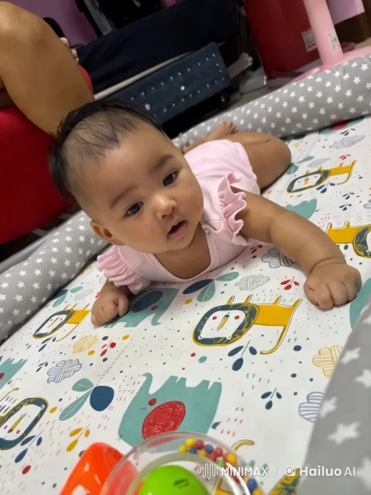 Baby on Play Mat: Whimsical Exploration – AI Generated Video | Hailuo AI