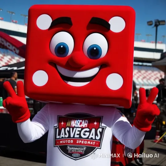 Live2D Video of NASCAR Las Vegas Mascot Unveiling Nonbinary Performer – AI Generated Video | Hailuo AI