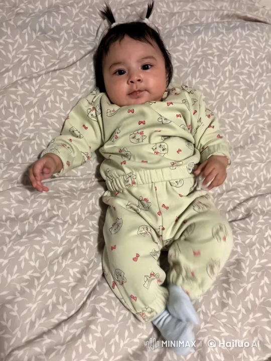Baby Mimics Kung Fu Moves in Playful Dance – AI Generated Video | Hailuo AI