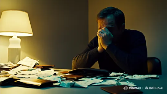 Desolation of a Gambler: A Study in Contrast – AI Generated Video | Hailuo AI