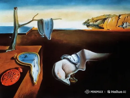 Surreal Landscape Enchants with Time-Warped Magic – AI Generated Video | Hailuo AI