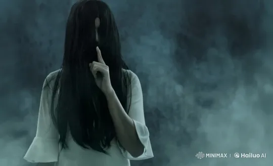 Ghostly Figure in Mysterious, Misty Environment – AI Generated Video | Hailuo AI
