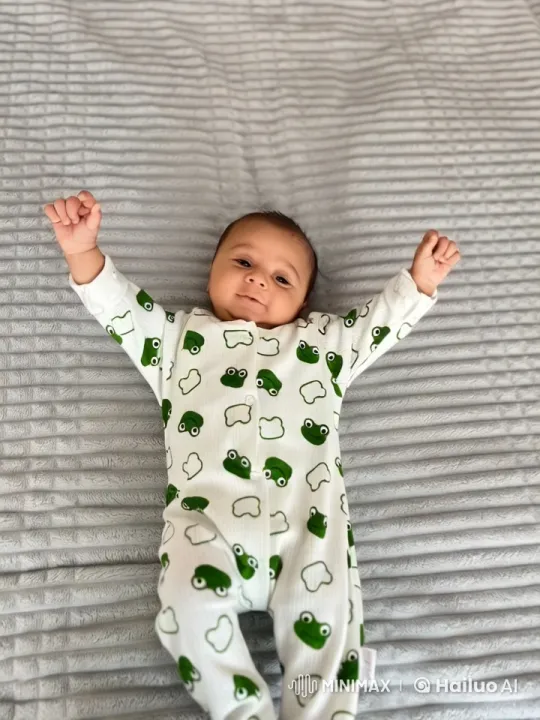 Baby's Playful Dance and Kung Fu Moves – AI Generated Video | Hailuo AI