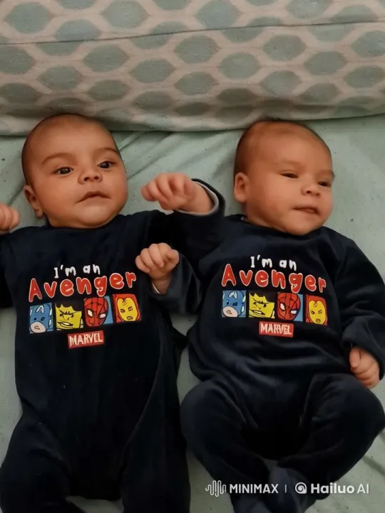 Twin Babies Dance in Marvel-Themed Outfits – AI Generated Video | Hailuo AI
