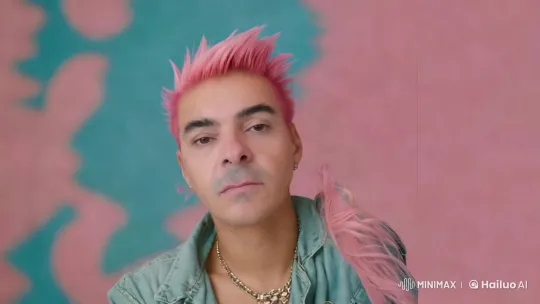 Vibrant Fashion Statement with Bold Colors – AI Generated Video | Hailuo AI