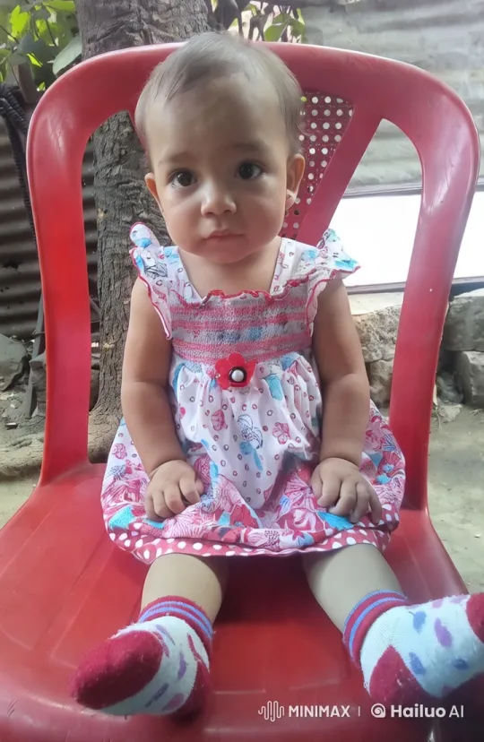 Innocent Joy: Baby Dancing with Floral Dress – AI Generated Video | Hailuo AI