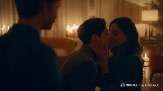 Intimate Embrace: Aesthetic Close-up of a Couple – AI Generated Video | Hailuo AI