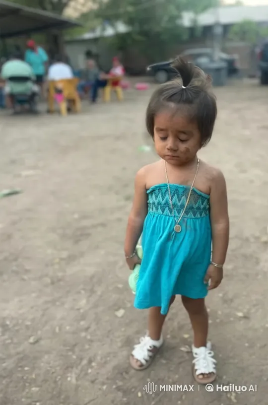Child Enacts Playful Kung Fu and Dance in Vibrant Yard Scene – AI Generated Video | Hailuo AI