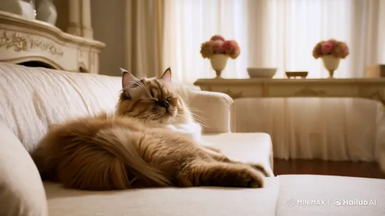 Cats and Dogs: A Comedy of Errors in the Living Room – AI Generated Video | Hailuo AI