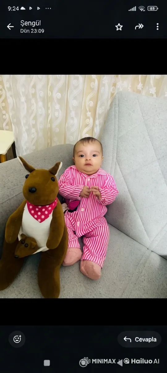 Baby Dances and Plays Kung Fu with Stuffed Kangaroo – AI Generated Video | Hailuo AI