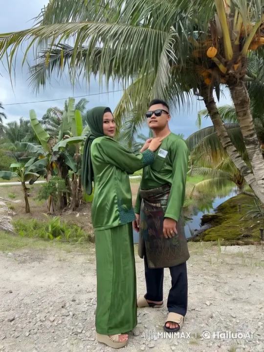 Traditional Attire Kung Fu Fight in Tropical Paradise – AI Generated Video | Hailuo AI