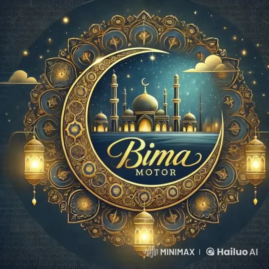 Elevating Logo in Majestic Night Scene with Mosque Design – AI Generated Video | Hailuo AI