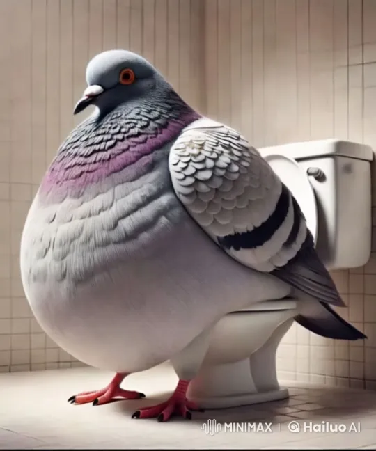Pigeon Causes Bathroom Cream Explosion – AI Generated Video | Hailuo AI
