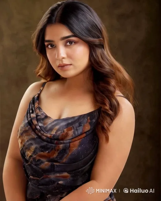 Artistic Portrait of a Woman in a Galaxy Dress – AI Generated Video | Hailuo AI