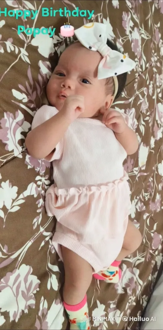 Baby Celebrates Birthday with Joyful Dance – AI Generated Video | Hailuo AI
