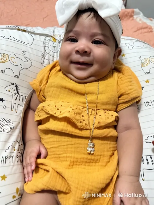 Cute Animated Baby on Decorative Pillow Cozy Scene – AI Generated Video | Hailuo AI