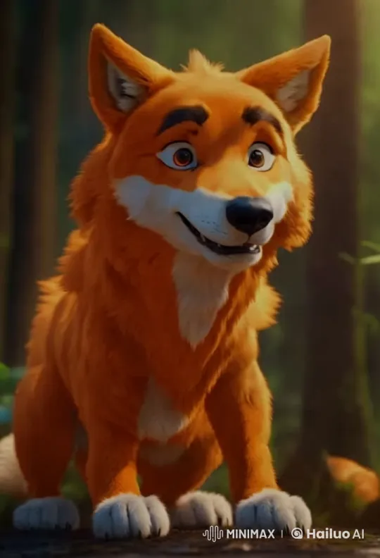 Cunning Wolf Addresses Curious Jungle Animals – AI Generated Video | Hailuo AI