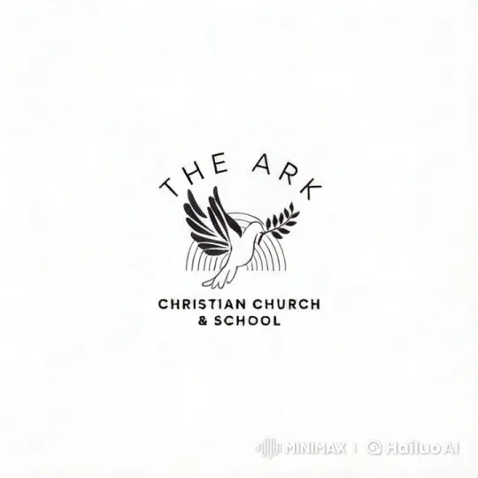 The Ark Christian Church & School Logo Reveal – AI Generated Video | Hailuo AI