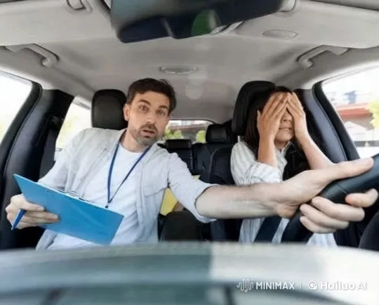 Driving Lesson: Mastering Super Reflexes for Safety – AI Generated Video | Hailuo AI