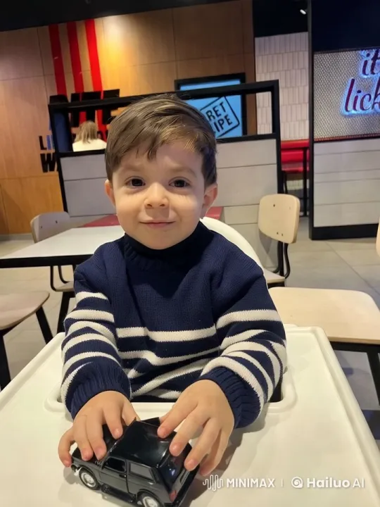 Child's Energetic Dance Performance in Modern Restaurant – AI Generated Video | Hailuo AI