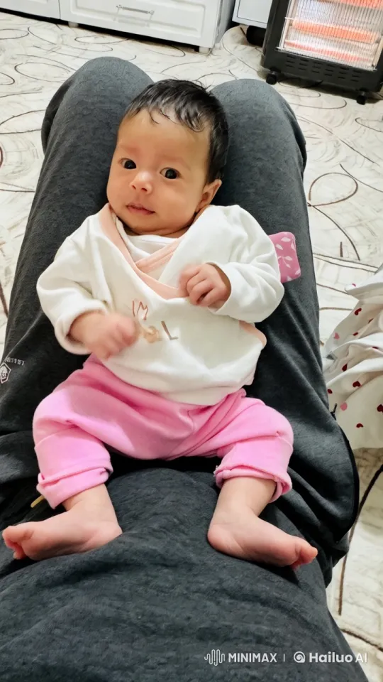 Baby Dancing in Cozy Room with Warm Lighting – AI Generated Video | Hailuo AI