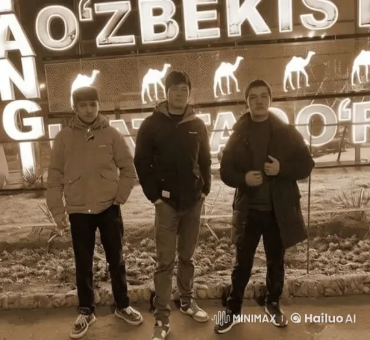 Uzbeks Sign with Men in Winter Attire – AI Generated Video | Hailuo AI