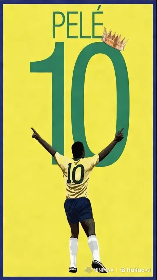 Pelé: A Visual Tribute to the Football Legend – AI Generated Video | Hailuo AI