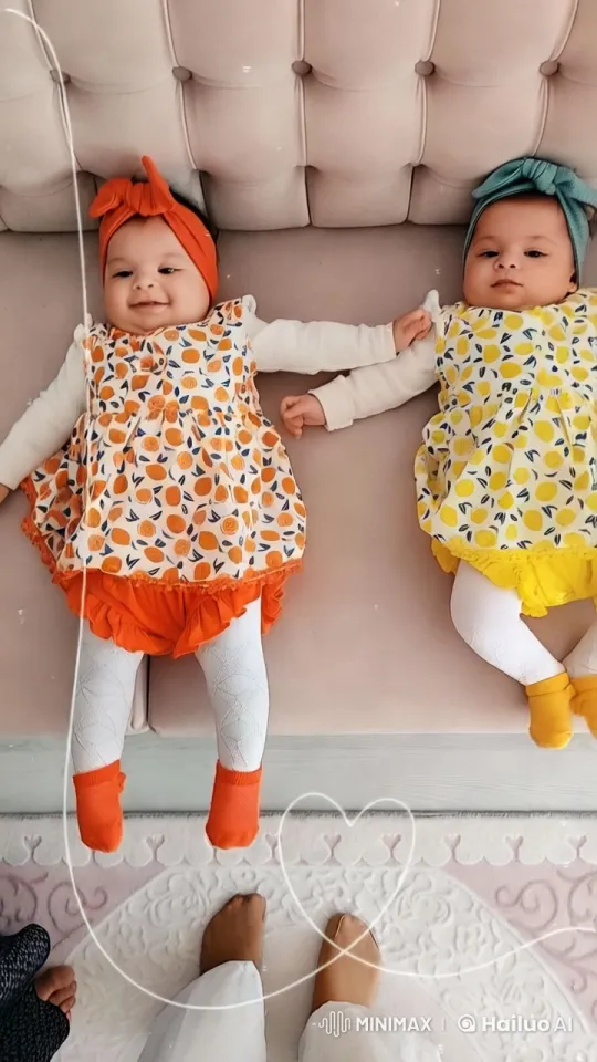 Babies Dance Playfully in Colorful Outfits – AI Generated Video | Hailuo AI