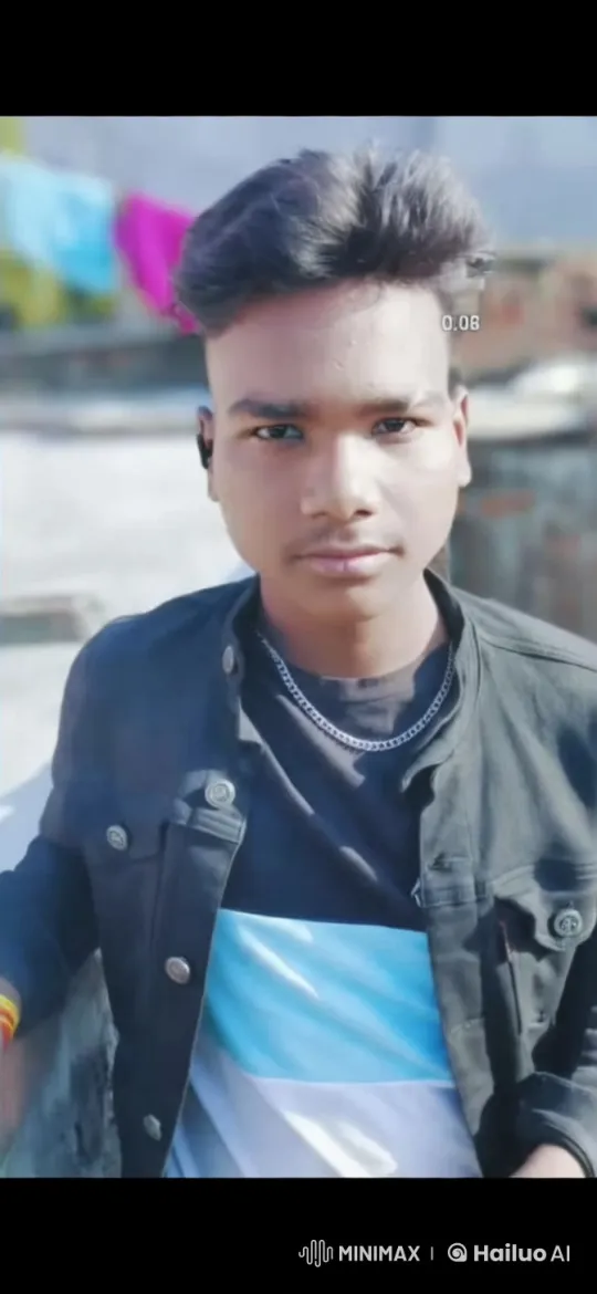 Young Man on Rooftop Showcasing Style – AI Generated Video | Hailuo AI