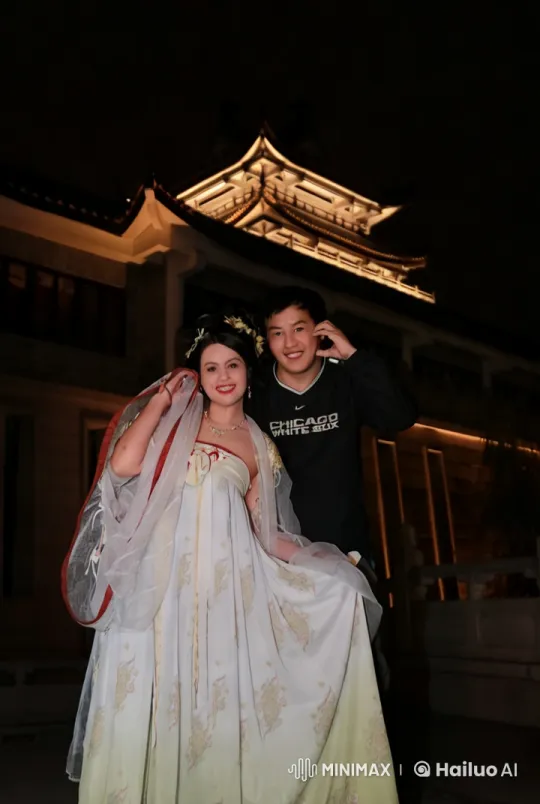 Traditional vs. Modern Kung Fu Fight in Historic Setting – AI Generated Video | Hailuo AI