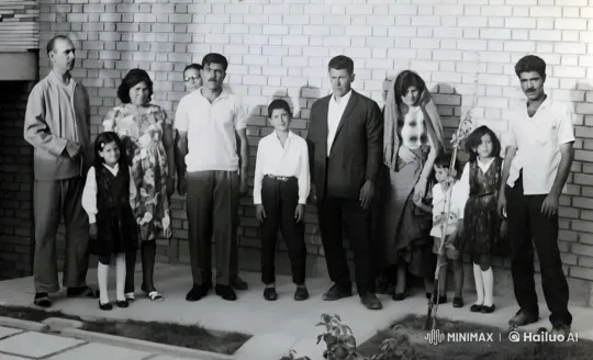 Group Prepares for Photo in Outdoor Setting – AI Generated Video | Hailuo AI