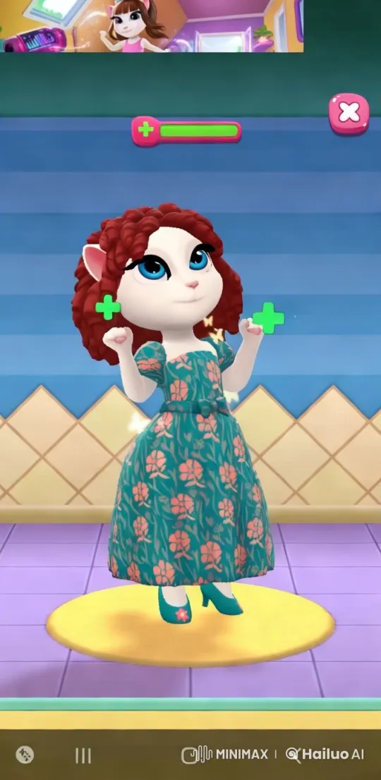 Vibrant Animated Character Showcases Dynamic Poses in Colorful Setting – AI Generated Video | Hailuo AI