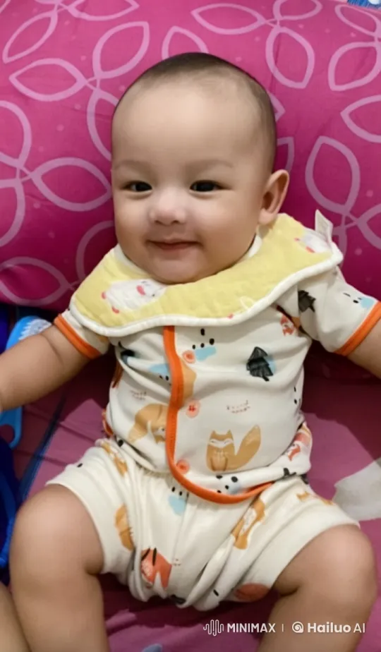 Baby Dances Joyfully in Colorful Live2D Animation – AI Generated Video | Hailuo AI