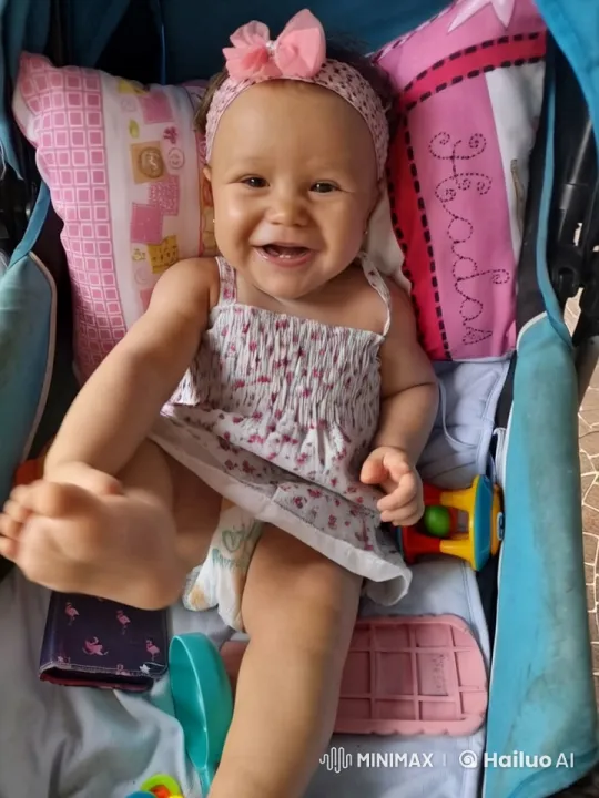 Baby Dancing in Stroller with Joyful Vibes – AI Generated Video | Hailuo AI