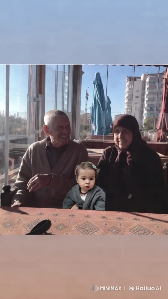 Grandparents Rejoice with Smiling Baby – AI Generated Video | Hailuo AI