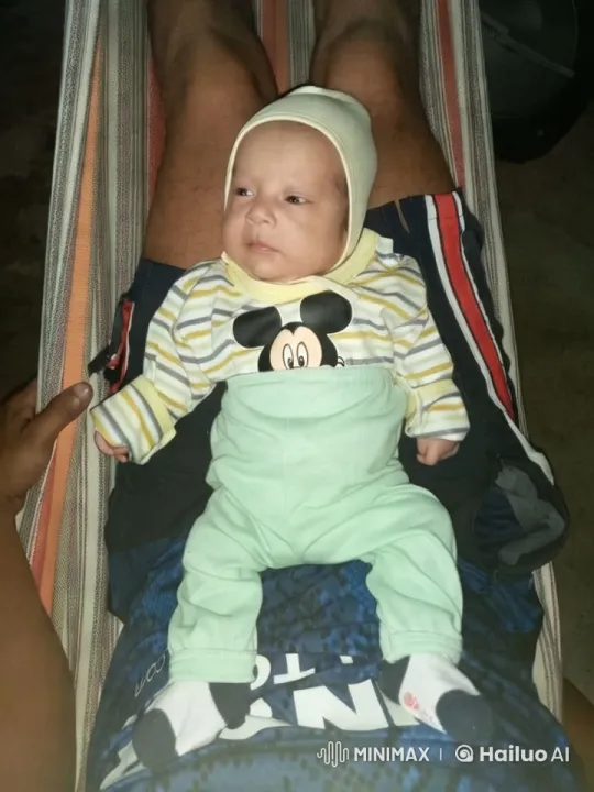 Baby in Mickey Suit Mimics Kung Fu in Hammock – AI Generated Video | Hailuo AI