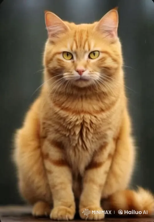 Relaxing Cat Enjoys Gentle Music Video – AI Generated Video | Hailuo AI