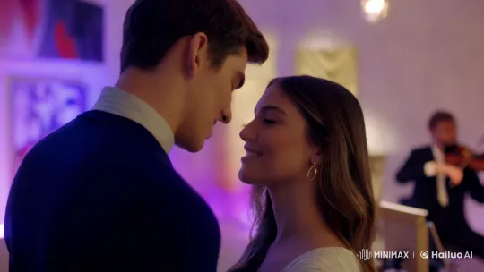 Intimate Embrace: Artful Love Scene with Soft Lighting and Melody – AI Generated Video | Hailuo AI