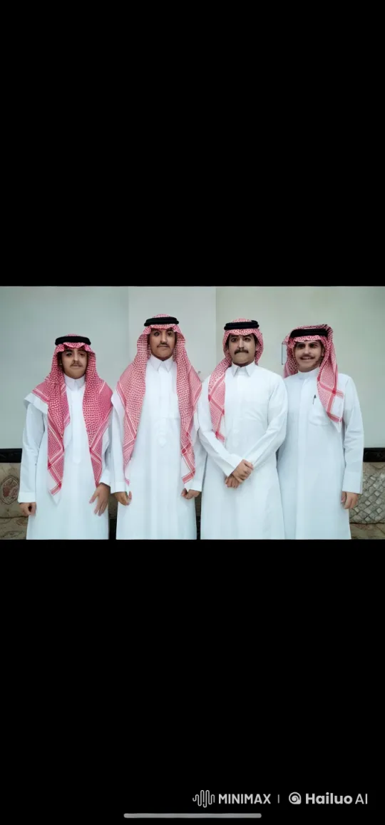 Egyptian Dance Performance by Four Men in Thobes – AI Generated Video | Hailuo AI