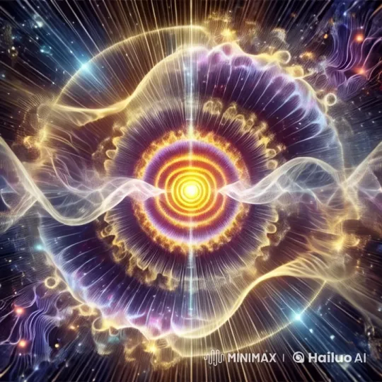 Cosmic Energy Being: Luminous, Fractal Motion and Harmony – AI Generated Video | Hailuo AI