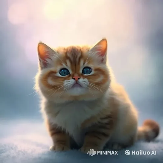 Chasing Dreams: Kitten Pursues Butterfly – AI Generated Video | Hailuo AI