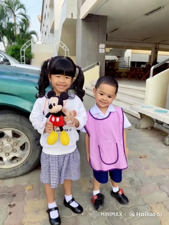 Schoolchildren Practice Martial Arts with Enthusiasm – AI Generated Video | Hailuo AI